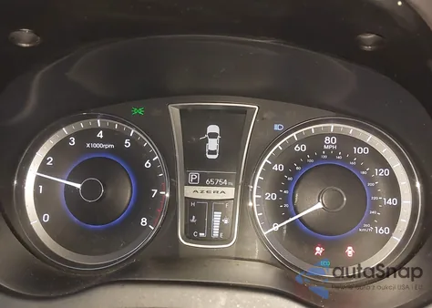 2013 Hyundai Azera z USA, uszkodzony, nr VIN KMHFH4JG8DA265010